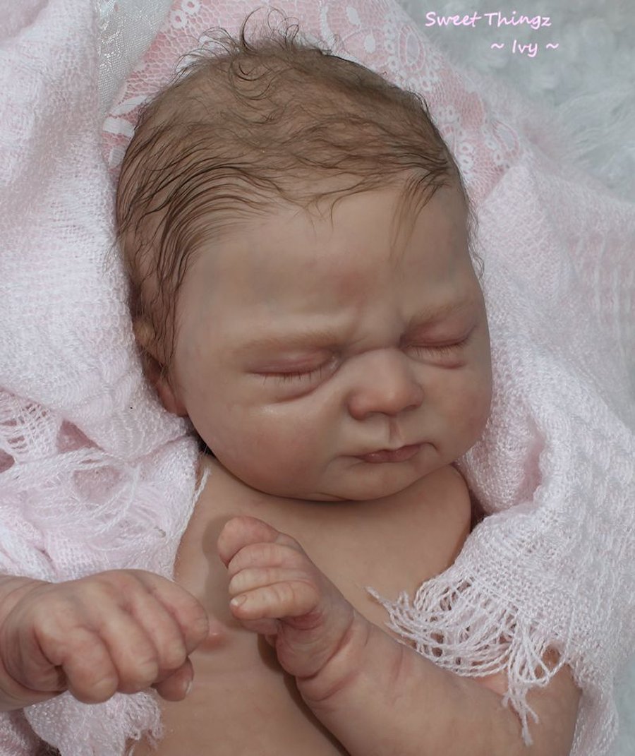 Custom Reborn Baby ♥ Elisa Marx sculpt with belly plate ♥ Realistic 3d ...